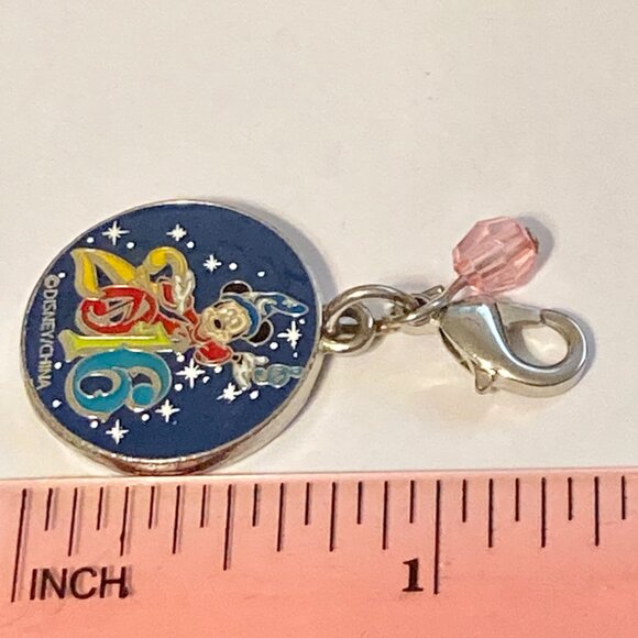 Disney Mickey Mouse Sorcerers Apprentice Clip On Charm Bag Zipper Pull 2016 - Picture 9 of 9